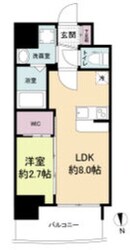 セレニテ天満橋アリアの物件間取画像